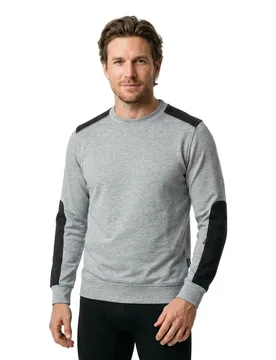 Sweat-shirt Ryke Grey Silver XL - U-Power - FashionsVida