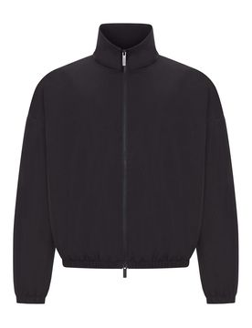 Felpa con cerniera in nylon
