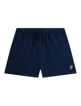 Pantaloncini in felpa con scritta