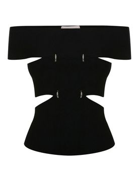 Top con spalle scoperte