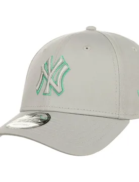 Forty NY Yankees Outline Cap by - light grey - Herren - Size: One Size - New era - FashionsVida
