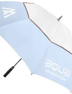 Golfschirm Aqua UV, iceblau/weiß/pfirsich - Big Max - FashionsVida