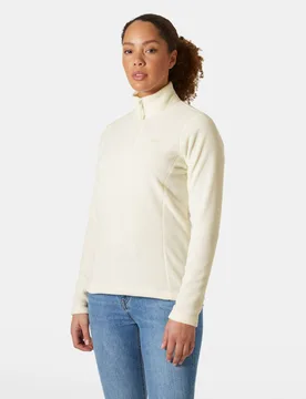 Daybreaker Fleece Funnel Neck Sweat-shirt White female - Helly Hansen - FashionsVida