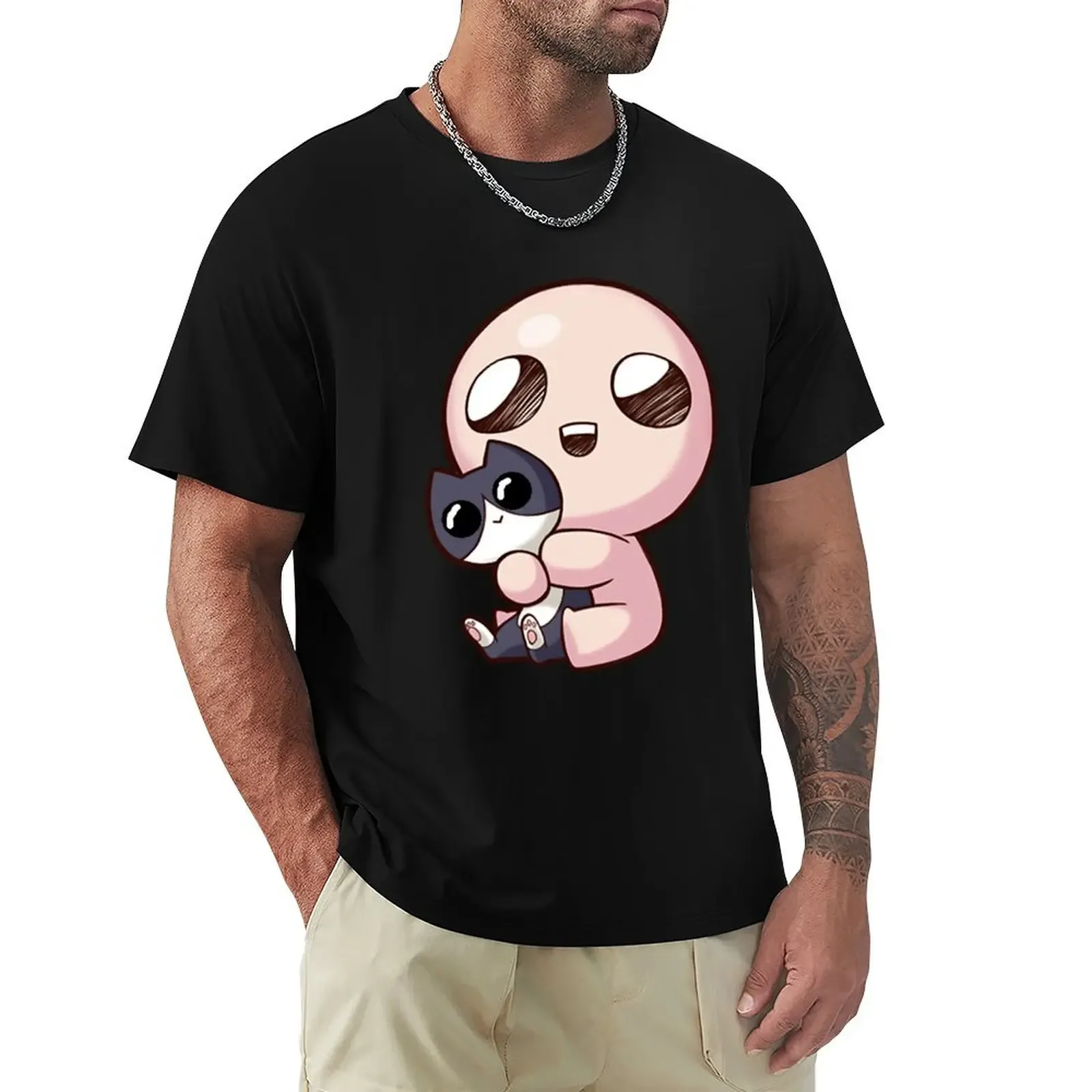 The binding of isaac T-Shirt Plus Size Basic Cotton T-Shirt - Aliexpress - FashionsVida