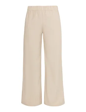 Marlenehose mit Leinen beige XL Damen - walzvital - FashionsVida