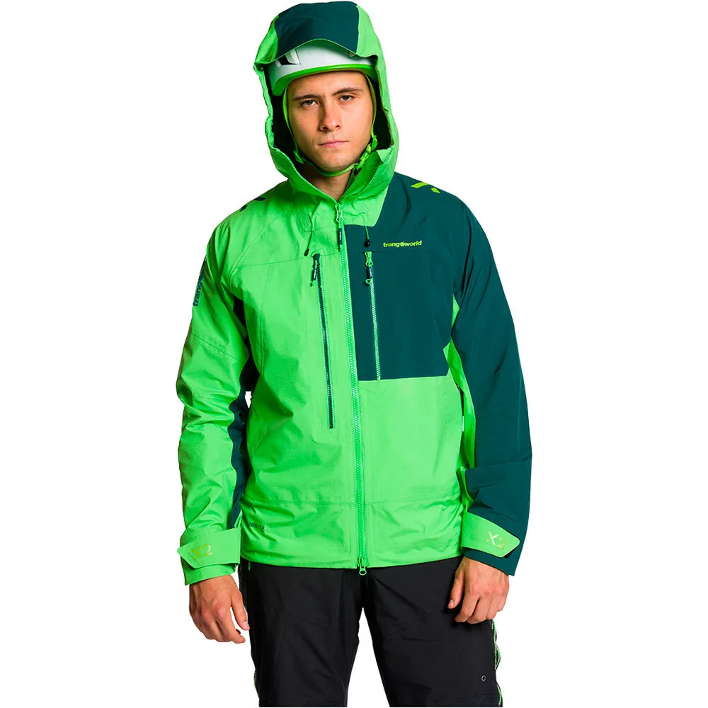 Trx2 shell lt evo chaqueta impermeable hombre Verde (L) - Trango - FashionsVida