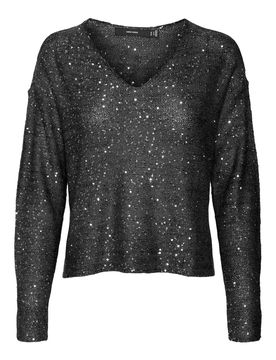 VMLEILANI NEW LS V-NECK PULLOVER RE female