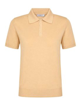 Polo In Cotone Latte