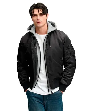 Giacca Bomber Ma1 Jet Black 3XL