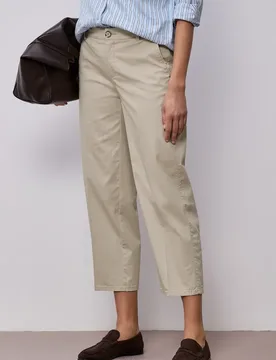 Straight Leg Chino im Casual Fit female Beige - Street One - FashionsVida