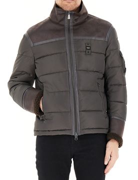 Piumino con inserto ANTRACITE XXL