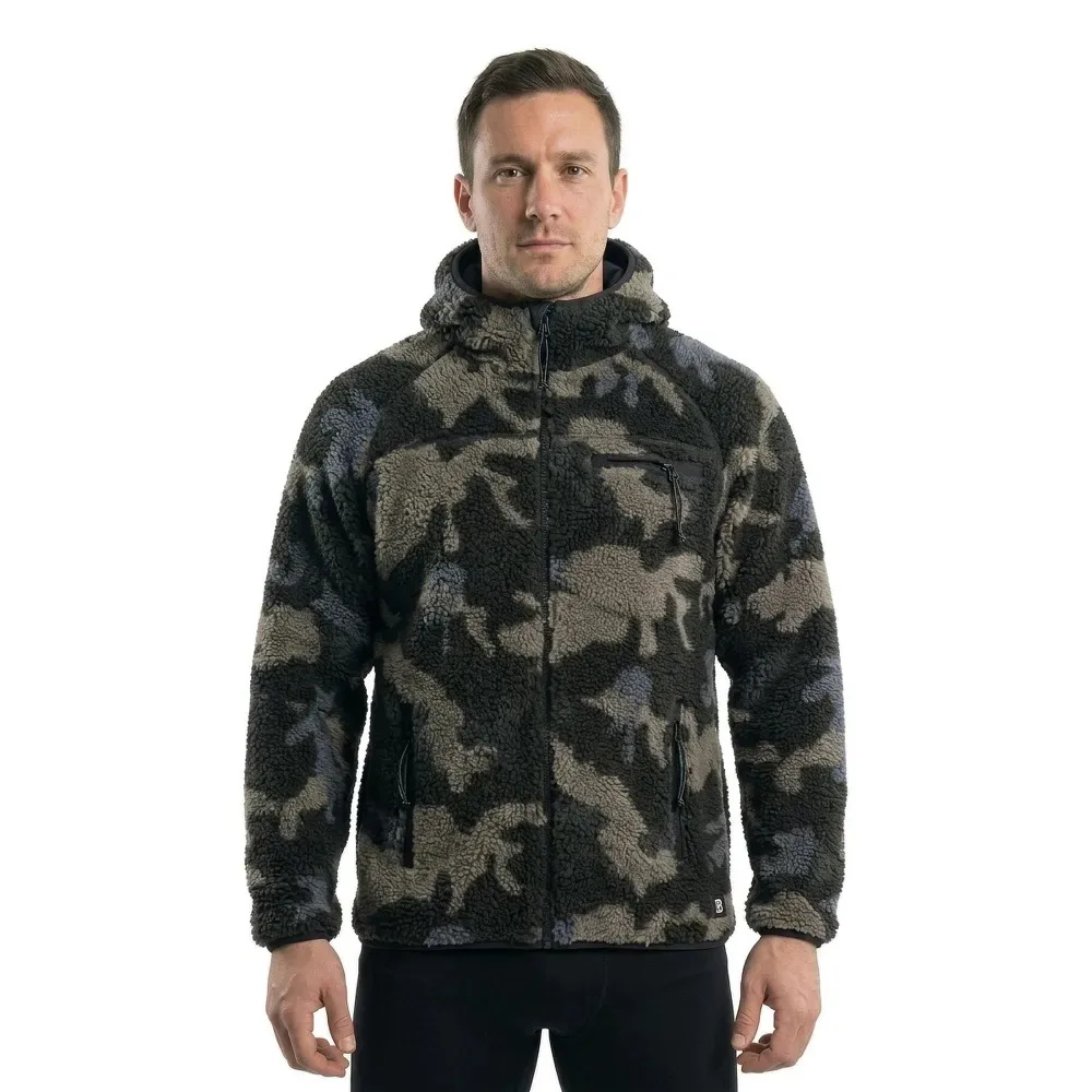 Veste Teddy Worker Dark Camo S - Brandit - FashionsVida