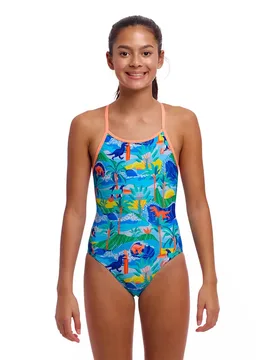 Diamond Back Swimsuit Duuude 12 Years Girls - Funkita - FashionsVida