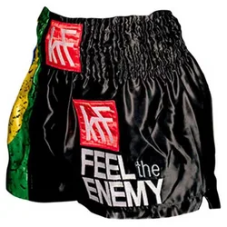 Shorts De Boxe Thaï Brasil Flag Brazil M