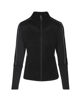 Forro polar Fairway para mujer negro M