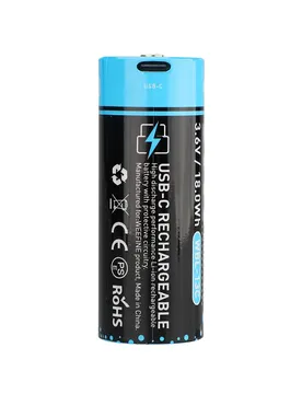 Batteria 26650 3.6v 5000mah Usb-c