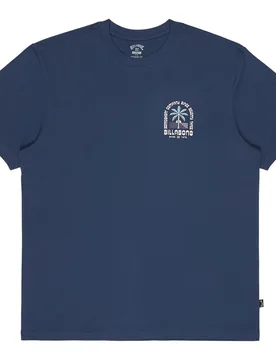 Maglietta A Maniche Corte Portal Premium Dark Denim S - Billabong - FashionsVida