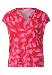 LTD QR printed shirt w.button female