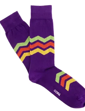 Casual Socks Copa Campos - Violet - unisex - Size: 40/46