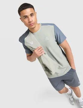 Mens Maglietta Charge - Verde, verde verde Uomo taglia M - MONTIREX - FashionsVida