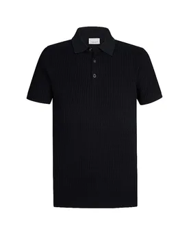 Profuomo Poloshirt azul oscuro S - Profuomo - FashionsVida