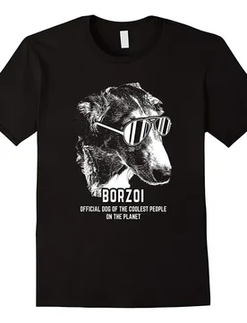 Funny Borzoi Official Dog. Unique Dog Lovers Men T-Shirt. Summer Cotton O-Neck Short Sleeve Mens T Shirt New S-3XL - Aliexpress - FashionsVida