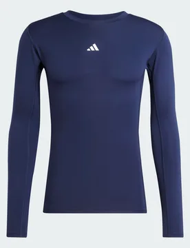 Maglia da allenamento TECHFIT Compression Long Sleeve 3XL Legend Ink - Adidas - FashionsVida