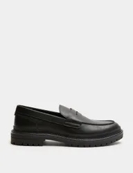 M&S Slip-On Loafers Black male