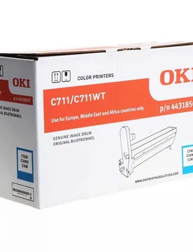 Oki Toner C711 Cyan One Size unisex - OKI - FashionsVida