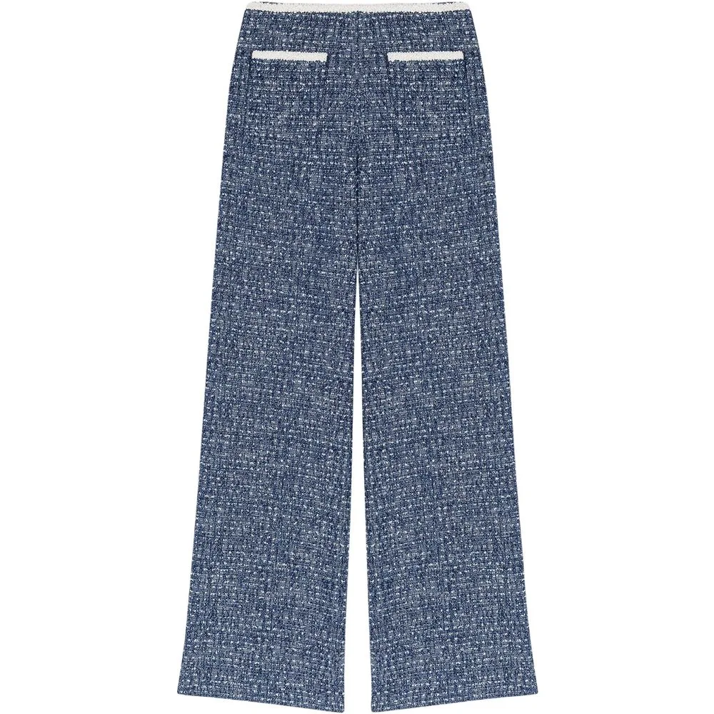 Pantalones anchos de mujer anchos y largos - Maje - FashionsVida