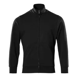 Sweat-shirt à Zip Crossover Lavit Deep Black 3XL