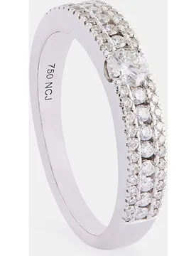 Anillo de oro y diamantes - El Corte Inglés - FashionsVida