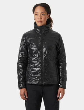 Women's Lifaloft Lightweight Insulator Jacket Black M - Black - Female - Helly Hansen - FashionsVida
