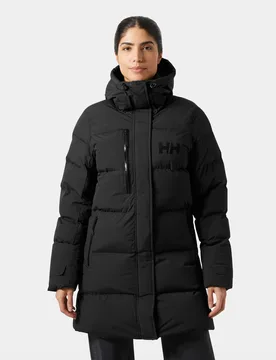 Women's Adore Lightweight Puffy Parka Black XL - Black - Female - Helly Hansen - FashionsVida