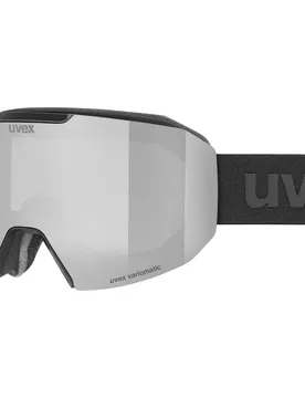 Lunettes De Ski Evidnt Attract Black Matt / Black Matt Mirror Silver Variomatic Clear/CAT1-3+Contrastview Yellow Clear/CAT1