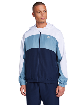 Off Court Logo Herren Trainingsoberteile - Weiß - Größe L - Poly Woven White L