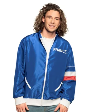 Frankreich Herren Jacke Veste Supporter Frankreich Herren - male - BOLAND BV - FashionsVida
