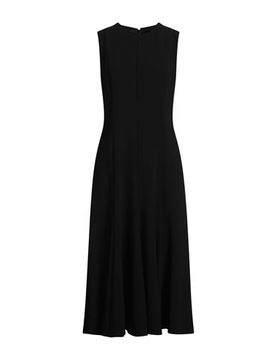 Vestido midi Mujer Negro 34 Mujer