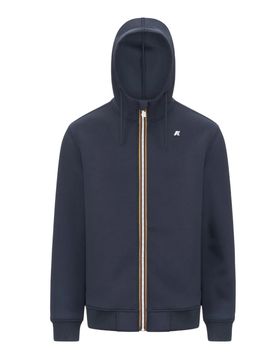 Felpe con cappuccio uomo - rainer spacer - blu