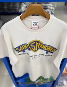 SAINT SS26 Newest Letter Print Round-Neck Short-Sleeve T-Shirt Summer Minimalist Premium Tee - Aliexpress - FashionsVida