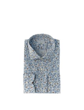 Camicia in cotone AZZURRO CHIARO 40
