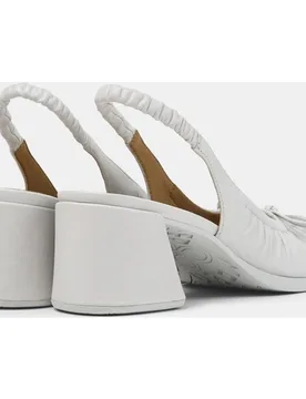 Mocasines con tacón de mujer de piel kora - Camper - FashionsVida