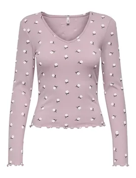 ONINA IFE /S V-NECK TOP JRS femae - L - FashionsVida
