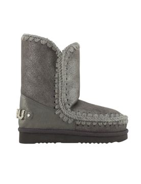 Stivali donna - eskimo 24 rhinestones logo - grigio