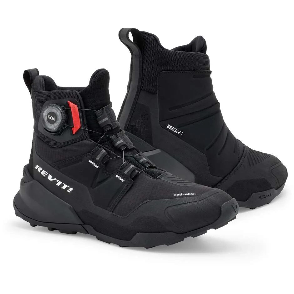 Scarpe Moto Undercut H2O Nero taglia 42 - Rev'it - FashionsVida