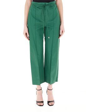 LIU JO Pantalone wide leg VERDE 40