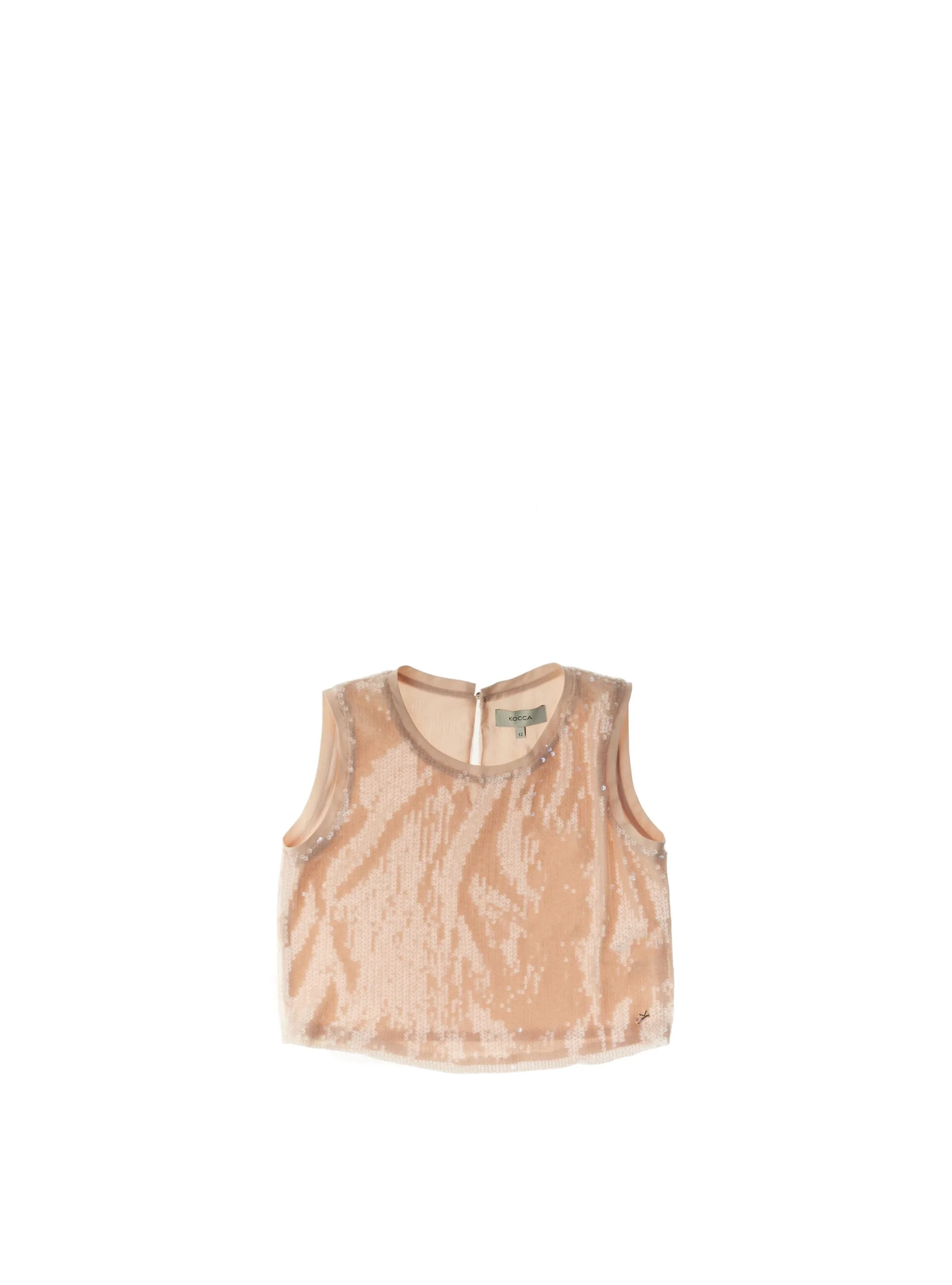 Top con paillettes ROSA CHIARO 12 - Kocca - FashionsVida