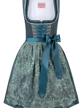 Dirndl Laurena (petrol, Gr. 48) von Wiesnwuid für Damen, 100% Polyester - Stockerpoint - FashionsVida