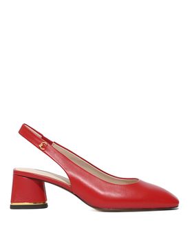 Slingback C-Everyday In Pelle Scarlet