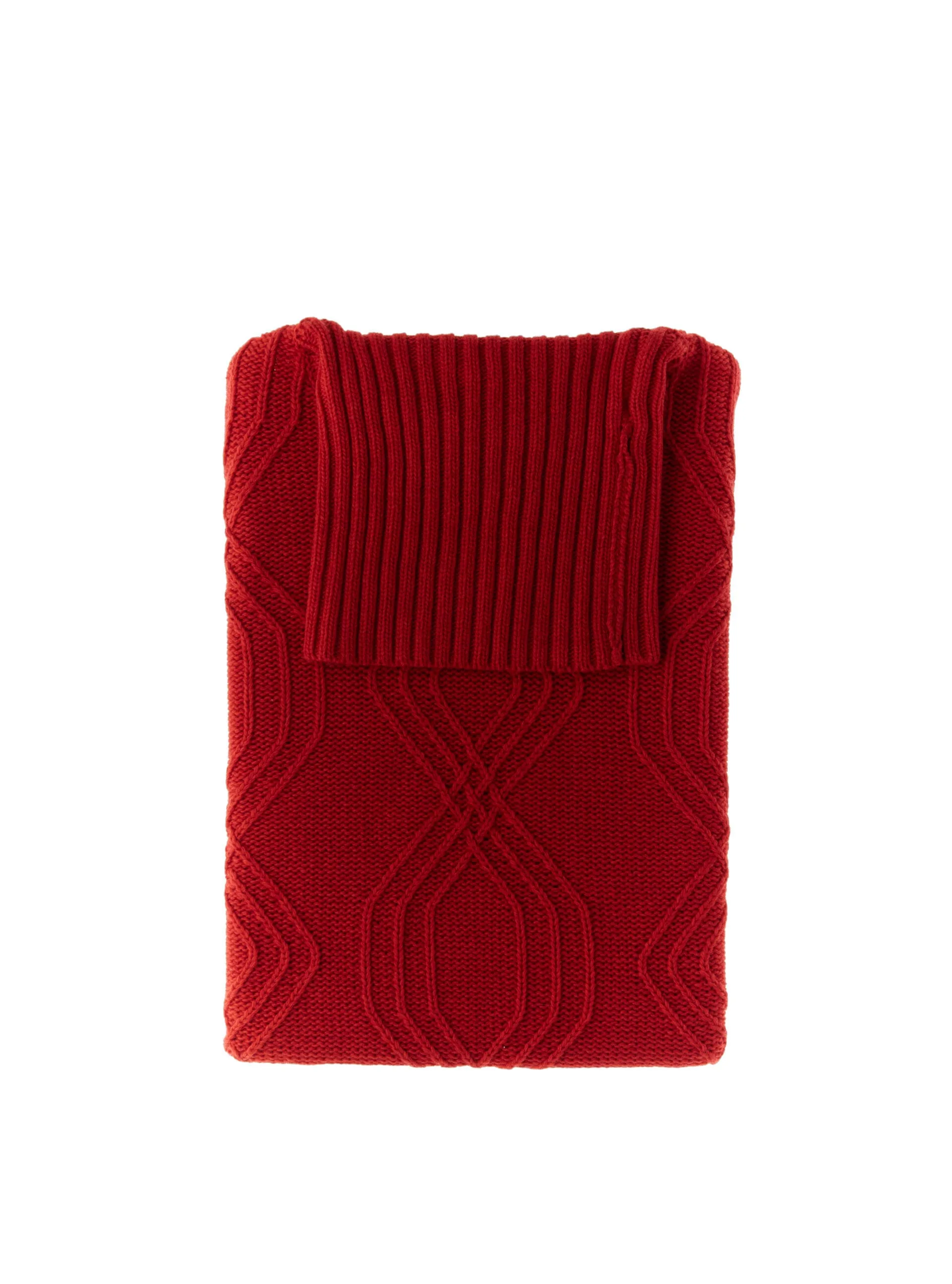 Dolcevita misto lana ROSSO M - SFUMATURE - FashionsVida